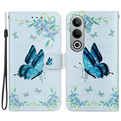 For OnePlus Nord CE4 5G Case PU Leather Pattern Printing Full Protection Cover