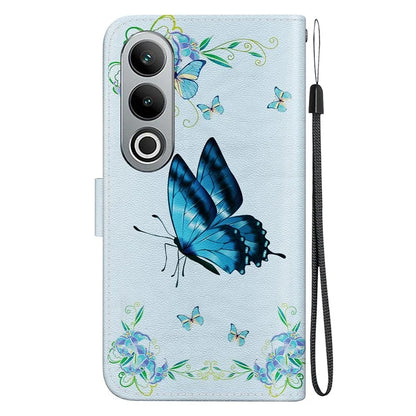 For OnePlus Nord CE4 5G Case PU Leather Pattern Printing Full Protection Cover