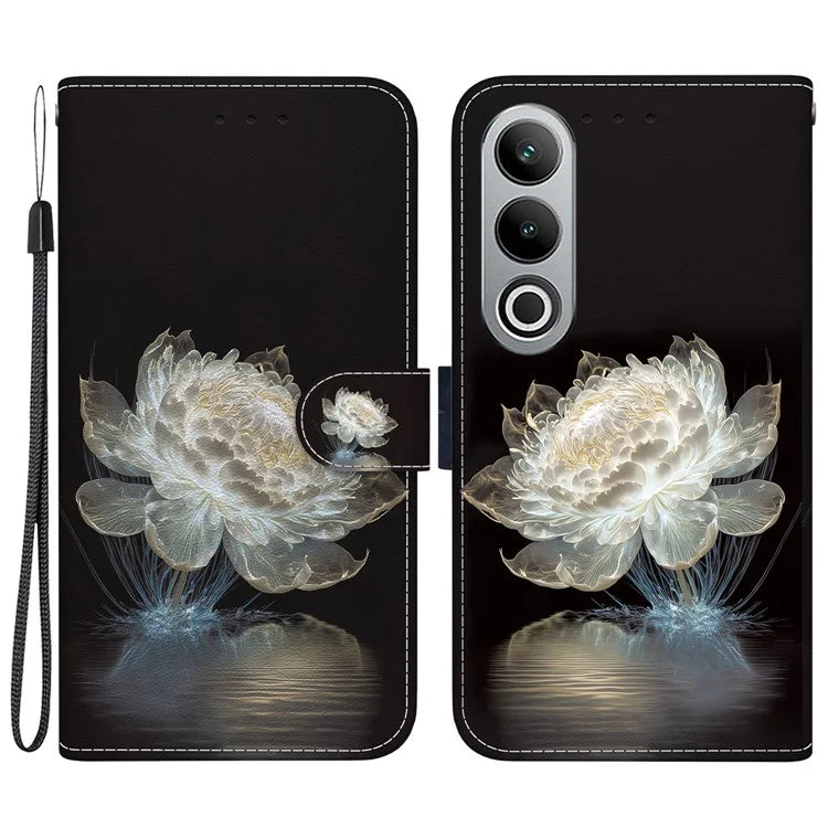 For OnePlus Nord CE4 5G Case PU Leather Pattern Printing Full Protection Cover
