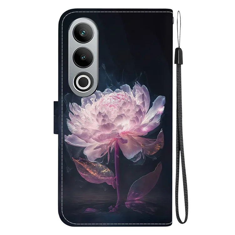 For OnePlus Nord CE4 5G Case PU Leather Pattern Printing Full Protection Cover
