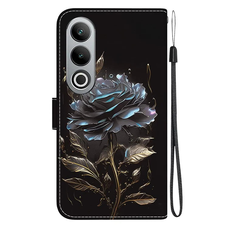 For OnePlus Nord CE4 5G Case PU Leather Pattern Printing Full Protection Cover