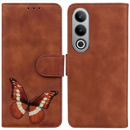 For OnePlus Nord CE4 5G Case Butterfly Pattern Leather Phone Wallet Cover