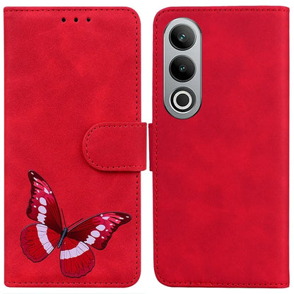 For OnePlus Nord CE4 5G Case Butterfly Pattern Leather Phone Wallet Cover