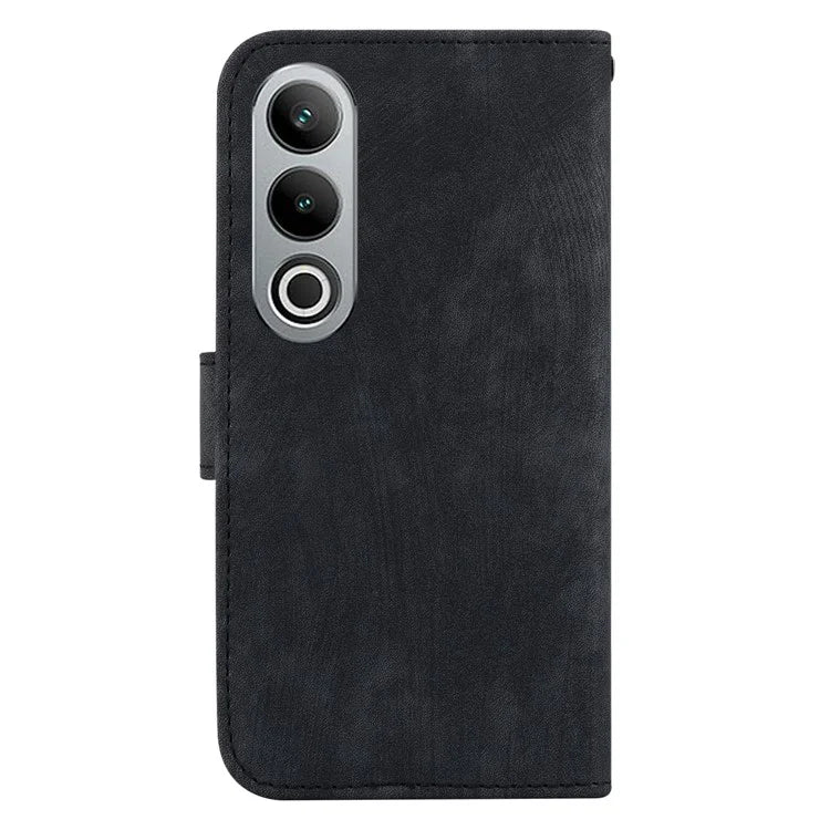 For OnePlus Nord CE4 5G Case Cute Tiger Pattern Phone Leather Cover with Strap