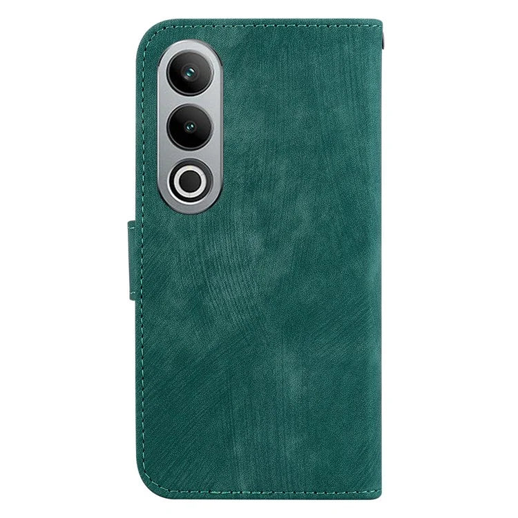 For OnePlus Nord CE4 5G Case Cute Tiger Pattern Phone Leather Cover with Strap