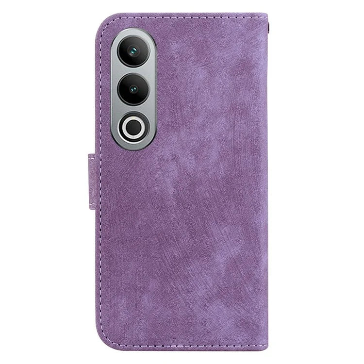 For OnePlus Nord CE4 5G Case Cute Tiger Pattern Phone Leather Cover with Strap