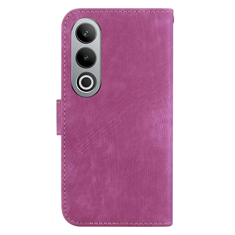 For OnePlus Nord CE4 5G Case Cute Tiger Pattern Phone Leather Cover with Strap