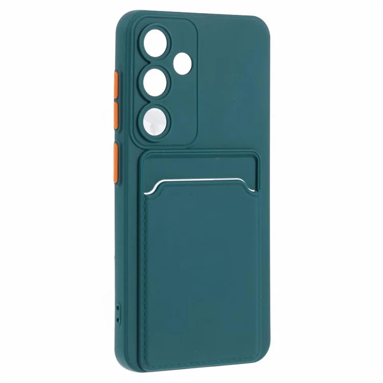 For Samsung Galaxy A05s 4G Case Card Holder Mobile Phone TPU Back Cover