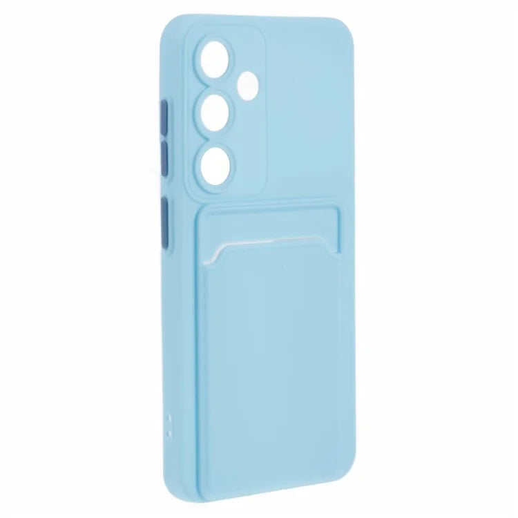 For Samsung Galaxy A15 5G Case Card Holder TPU Mobile Phone Cover