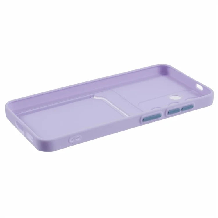 For Samsung Galaxy A15 5G Case Card Holder TPU Mobile Phone Cover