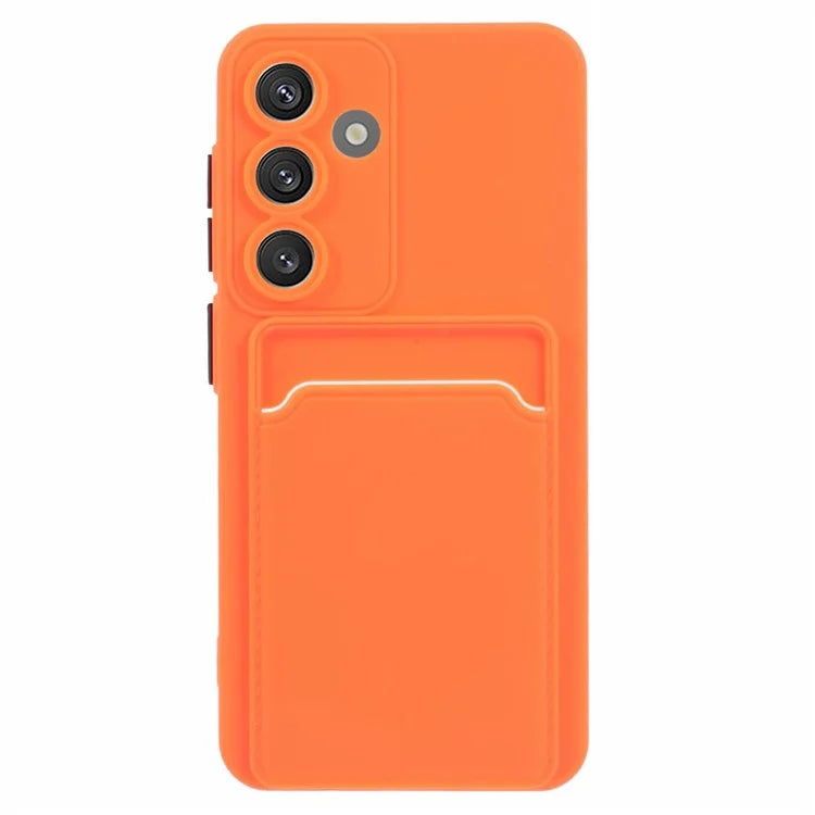 For Samsung Galaxy A15 5G Case Card Holder TPU Mobile Phone Cover