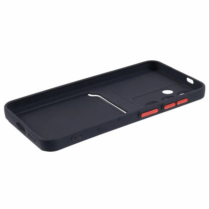 For Samsung Galaxy A15 5G Case Card Holder TPU Mobile Phone Cover