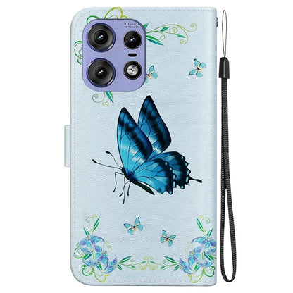 For Motorola Edge 50 Pro 5G Case Wallet Stand Pattern Printing Leather Cover