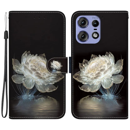 For Motorola Edge 50 Pro 5G Case Wallet Stand Pattern Printing Leather Cover