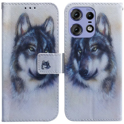 For Motorola Edge 50 Pro 5G Phone Case Pattern Print PU Leather Wallet Cover