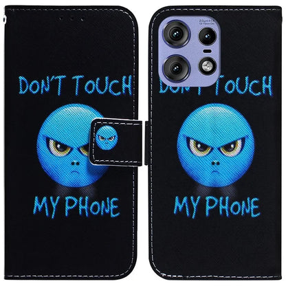 For Motorola Edge 50 Pro 5G Phone Case Pattern Print PU Leather Wallet Cover