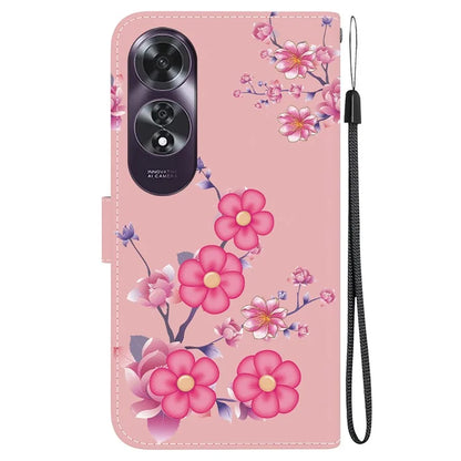 For Oppo A60 4G Wallet Case Pattern Print Anti-Drop Leather Phone Cover