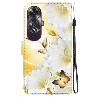 For Oppo A60 4G Wallet Case Pattern Print Anti-Drop Leather Phone Cover