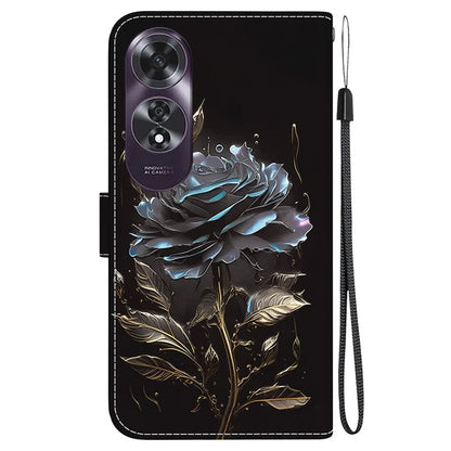For Oppo A60 4G Wallet Case Pattern Print Anti-Drop Leather Phone Cover