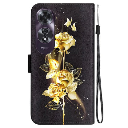 For Oppo A60 4G Wallet Case Pattern Print Anti-Drop Leather Phone Cover