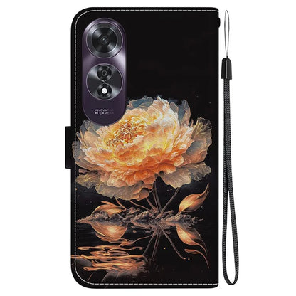 For Oppo A60 4G Wallet Case Pattern Print Anti-Drop Leather Phone Cover
