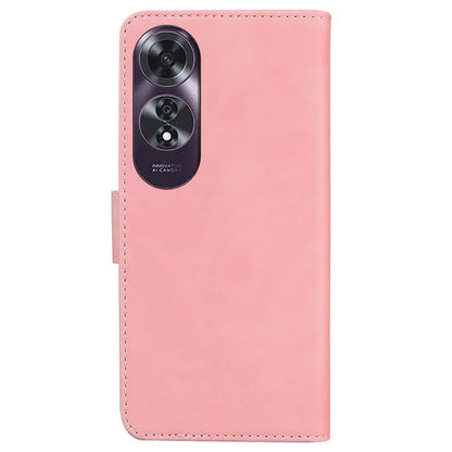 For Oppo A60 4G Case Butterfly Printed PU Leather Stand Function Phone Cover