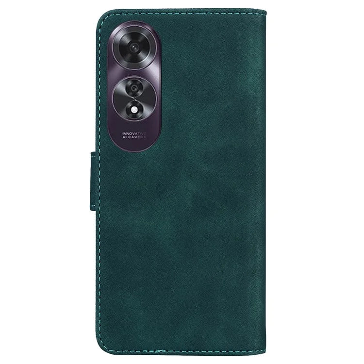 For Oppo A60 4G Case Butterfly Printed PU Leather Stand Function Phone Cover