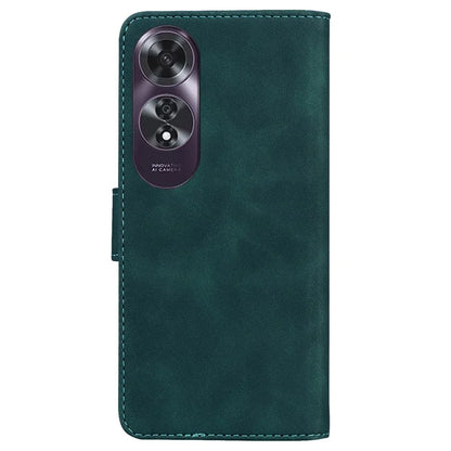 For Oppo A60 4G Case Butterfly Printed PU Leather Stand Function Phone Cover