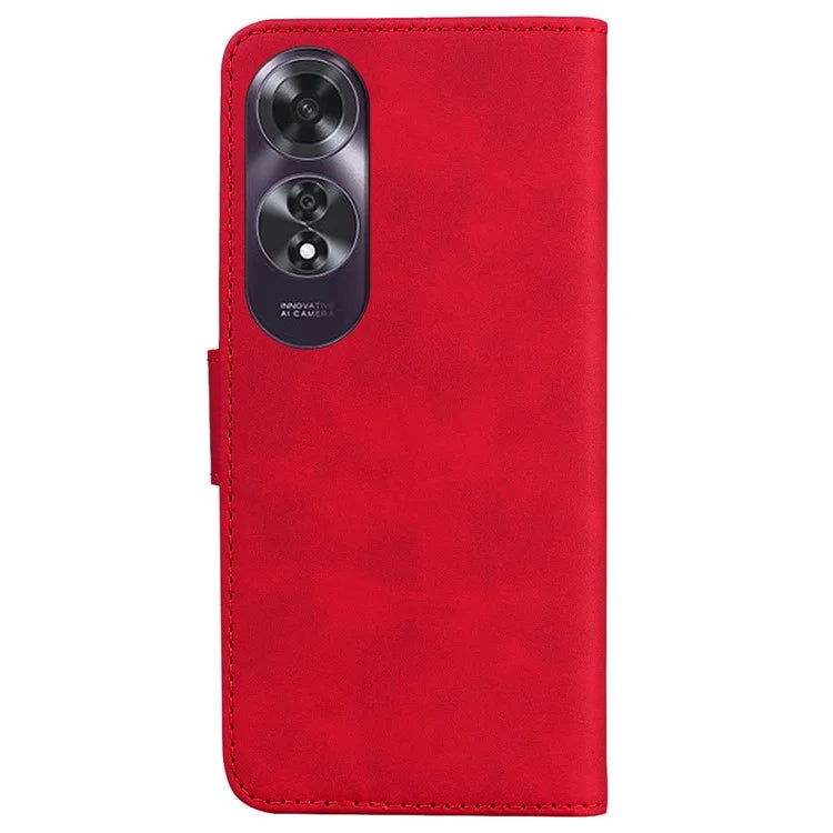 For Oppo A60 4G Case Butterfly Printed PU Leather Stand Function Phone Cover