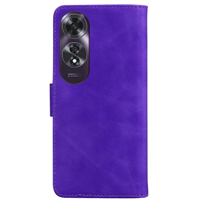 For Oppo A60 4G Case Butterfly Printed PU Leather Stand Function Phone Cover