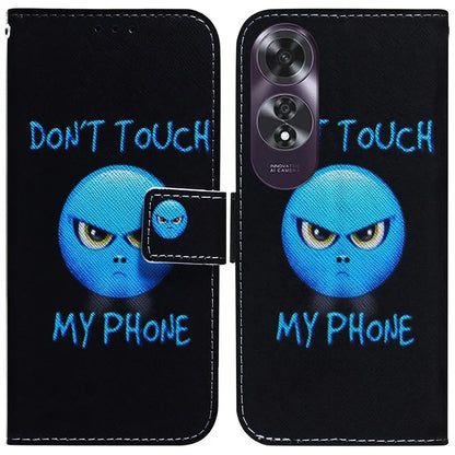 For Oppo A60 4G Case Pattern Print Anti-Scratch PU Leather Wallet Phone Cover