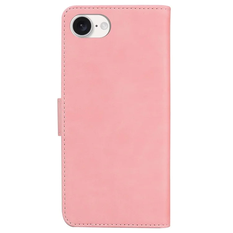 For iPhone SE (2024) Case Butterfly Pattern Wallet Stand Leather Phone Cover