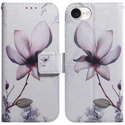 For iPhone SE (2024) Wallet Phone Case Pattern Print Anti-Drop PU Leather Flip Cover