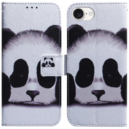 For iPhone SE (2024) Wallet Phone Case Pattern Print Anti-Drop PU Leather Flip Cover