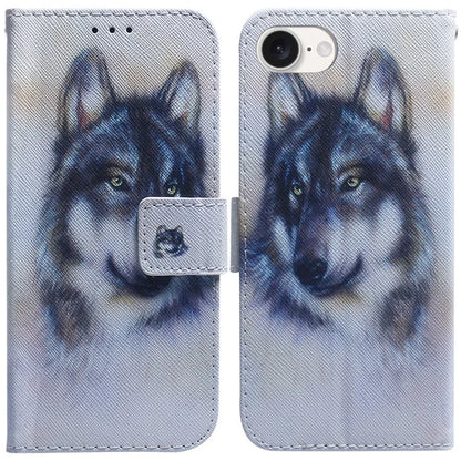 For iPhone SE (2024) Wallet Phone Case Pattern Print Anti-Drop PU Leather Flip Cover