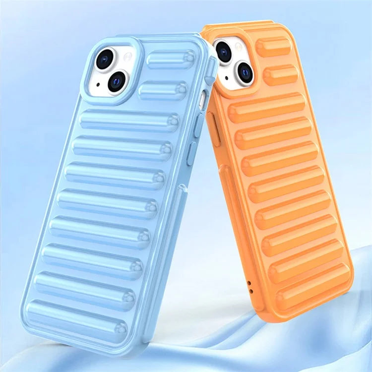 Capsule Series for iPhone 13 Case Soft TPU Ribbed Phone Protective Cover