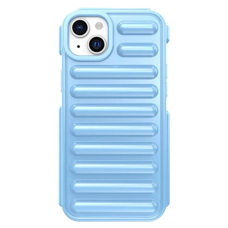 Capsule Series for iPhone 15 Case Ribbed TPU Shock Absorption Phone Cover