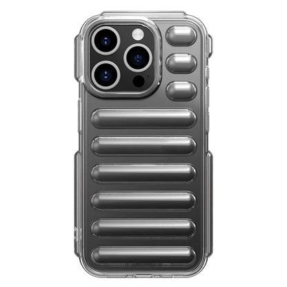 Capsule Series for iPhone 15 Pro Max Case Shockproof Ribbed TPU Phone Cover