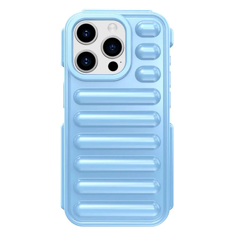 Capsule Series for iPhone 13 Pro 6.1 inch Case Ribbed TPU Shockproof Phone Back Cover