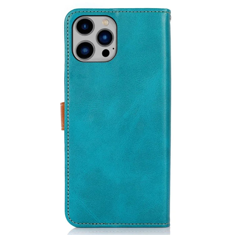 KHAZNEH For iPhone 16 Pro Max Case PU Leather Wallet Mobile Phone Cover