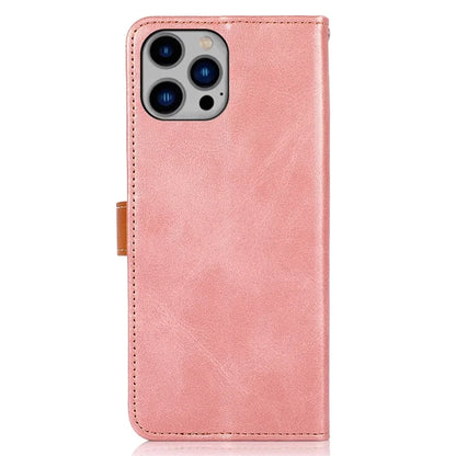 KHAZNEH For iPhone 16 Pro Max Case PU Leather Wallet Mobile Phone Cover