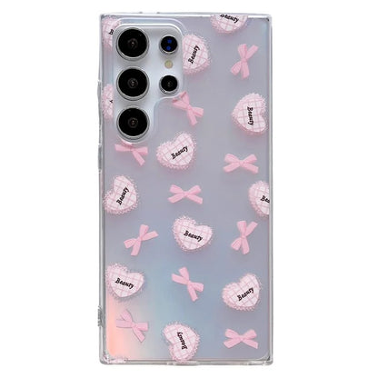 For Samsung Galaxy S23 Ultra Case Laser Effect Pattern Soft TPU Phone Cover