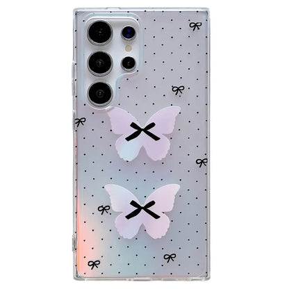 For Samsung Galaxy S23 Ultra Case Laser Effect Pattern Soft TPU Phone Cover