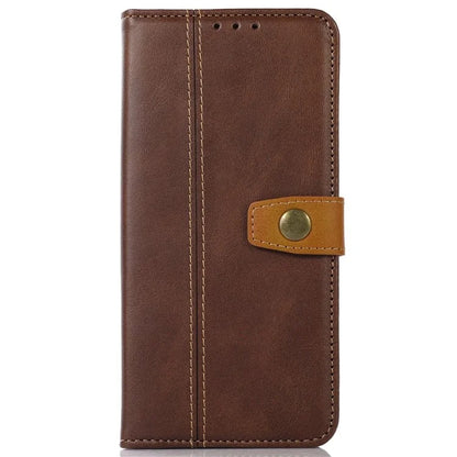 For iPhone 16 Case Leather Wallet Stand Calf Texture Protective Phone Cover