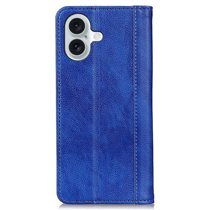 For iPhone 16 Plus Wholesale Cases Split Leather Wallet Phone Cover