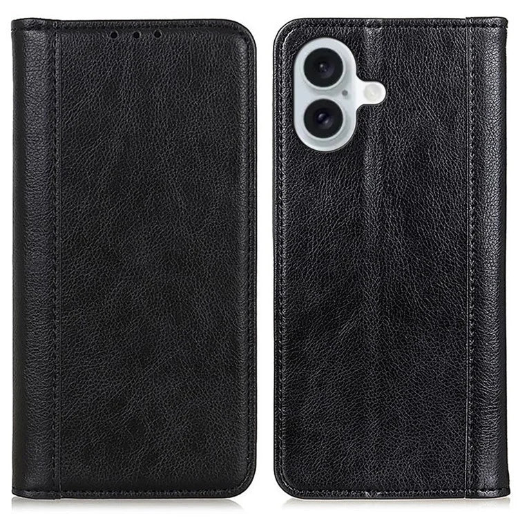 For iPhone 16 Plus Wholesale Cases Split Leather Wallet Phone Cover