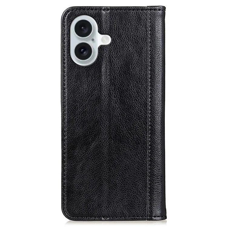 For iPhone 16 Plus Wholesale Cases Split Leather Wallet Phone Cover