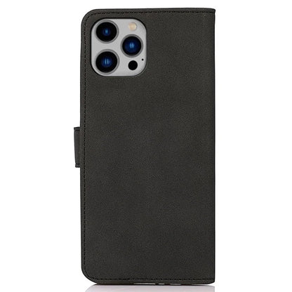 KHAZNEH For iPhone 16 Pro Max Magnetic Case Texture Leather Soft Touch Mobile Phone Cover