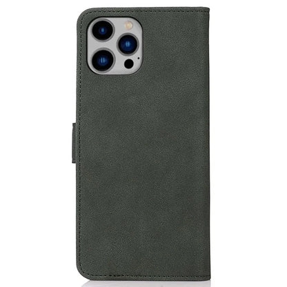 KHAZNEH For iPhone 16 Pro Max Max Case Texture Leather Magnetic Clasp Shockproof Cover