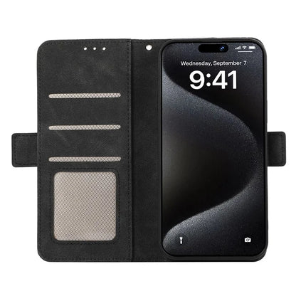 ABEEL For iPhone 16 Pro Max Case Magnetic Protect RFID Blocking Leather Phone Cover
